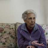 La signora Tecla Magli,che vive a villa di Cagno da pi� di 50 anni